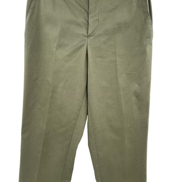 Gerard Darel Olive Green Slim Leg Pull-On Chino Pants Size 36 US 4 - Picture 4 of 11